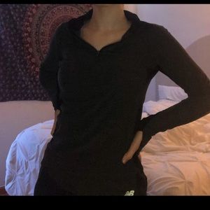 NB athletic zip-up top